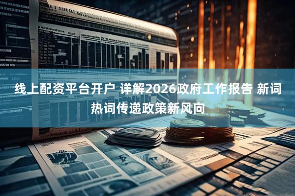 线上配资平台开户 详解2026政府工作报告 新词热词传递政策新风向